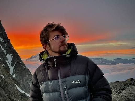 Ale Foronda, alpinista y director técnico de la expedición al Ojos del Salado, en la alta montaña del desierto de Atacama